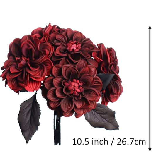 10.5" Dahlia Real Touch Bush by Ashland